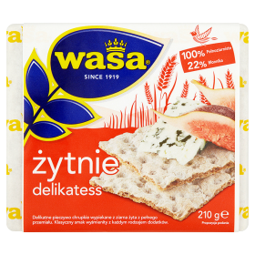 Pieczywo chrupkie, wasa