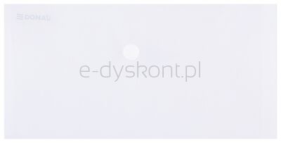 Donau Teczka Kopertowa Zatrzask, Pp, Dl, 180Mikr., Transparentna