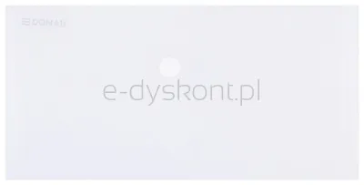 Teczka Kopertowa Donau Zatrzask, Pp, Dl, 180Mikr., Transparentna