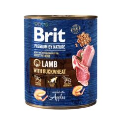 Brit Premium by Nature, jagnięcina z gryką, 800 g