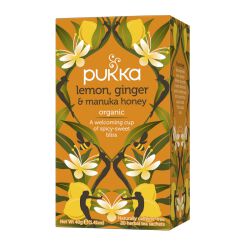 Pukka Herbata Cytryna, Imbir I Miód Manuka, 20 Kopert