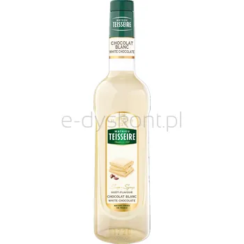 Mathieu Teisseire Syrop O Smaku Białej Czekolady 0,7 L