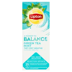 Lipton Herbata Classic Green Tea Mint 25 Kopert X1,6G
