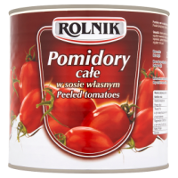 Rolnik Pomidory Całe W Sosie Własnym 2650 Ml 