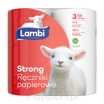 Lambi Ręcznik Kuchenny Strong 3 Warstwy 2X70 Pefc