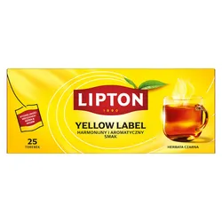 Lipton Herbata Yellow Label 25 torebek