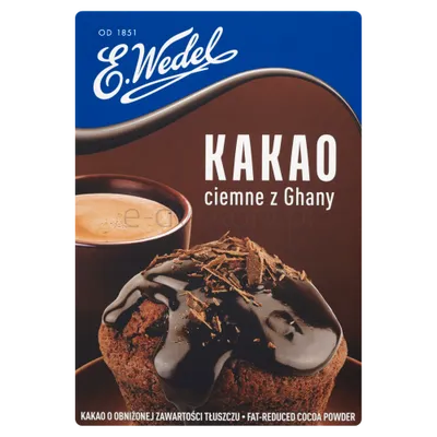 Wedel Kakao Ciemne Z Ghany 80G