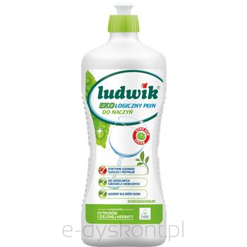 Ludwik Płyn Do Mycia Naczyń Ekologiczny 900 Ml