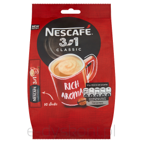 Nescafe Rozpuszczalny Napój Kawowy 3In1 Classic 10 X 16,5G