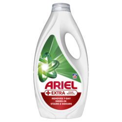 Ariel Płyn Do Prania, + Dodatkowa Moc Usuwania Plam, 1.575 l, 35 Prań