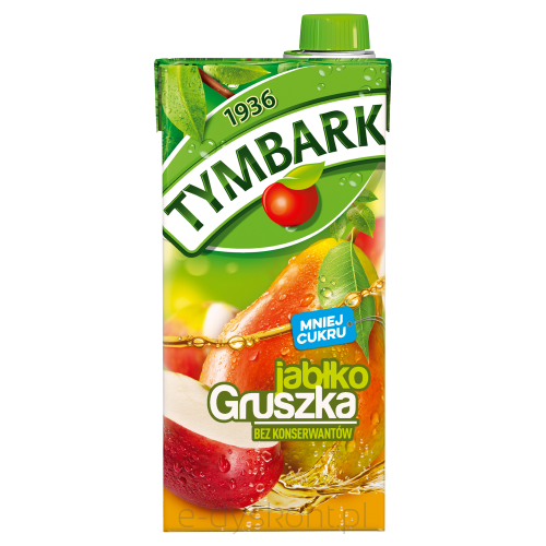 Tymbark Napój Jabłko Gruszka 1 L