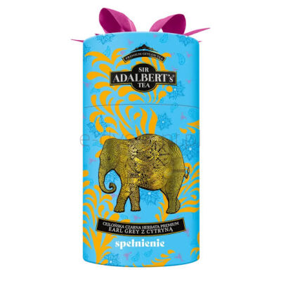Adalbert's Herbata Czarna Earl Grey Z Cytryną - Spełnienie 80G