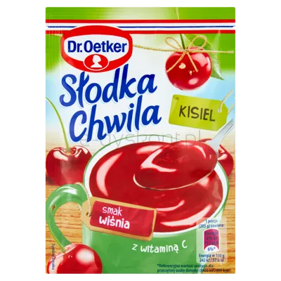Dr.Oetker Słodka Chwila Kisiel Wiśniowy 30G