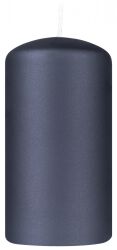 Donau HOME Świeca słupek Standard Lakier, 60x115mm, czarny metaliczny mat