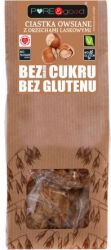 Pure & Good Ciastka Owsiane Z Orzechami Laskowymi Bezgl. B/C 150G