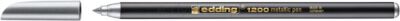 Edding Pisak Metaliczny E-1200 1-3Mm, Srebrny