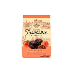 Kopernik Pierniki Toruńskie w czekoladzie z nadzieniem o smaku morelowym 150g