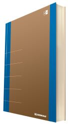 Notatnik Donau Life, organizer, 165x230mm, 80 kart., niebieski
