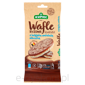 Kupiec Wafle Ryżowe W Mlecznej Czekoladzie 60G