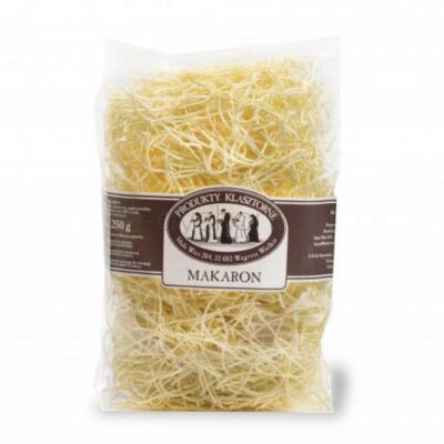 Produkty Klasztorne Makaron nitka cienka 250 g