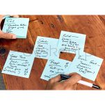 Post-It Karteczki Samoprzylepnesuper Sticky Xl, Oasis, W Linię, 101X101Mm, 3X70 Kart.  - 2