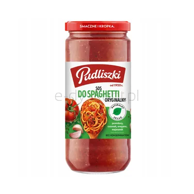 Pudliszki Sos do spaghetti oryginalny 480g