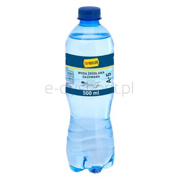 Topseller Woda źródlana gazowana 0,5 l