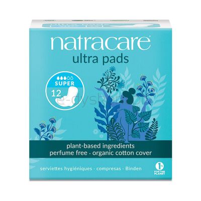 Natracare Podpaski ze skrzydełkami super 12 szt.