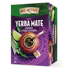 Big Active Herbatka Yerba Mate Limonka I Trawa Cytrynowa (20 Torebek X 1,5G)