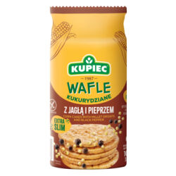 Kupiec Wafle kukurydziane z jagłą i pieprzem 105 g