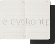 Zestaw 2 zeszytów Moleskine Smart Cahier, P, 9x14cm, w linie, czarny - 2