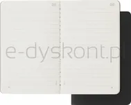 Zestaw 2 zeszytów Moleskine Smart Cahier, P, 9x14cm, w linie, czarny - 2