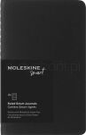 Zestaw 2 zeszytów Moleskine Smart Cahier, P, 9x14cm, w linie, czarny - 4