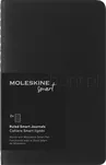 Zestaw 2 zeszytów Moleskine Smart Cahier, P, 9x14cm, w linie, czarny - 4