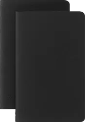 Zestaw 2 zeszytów MOLESKINE Smart Cahier, P, 9x14cm, w linie, czarny