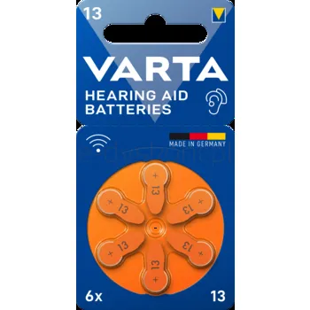 Varta Baterie Do Aparatów Słuchowych 13 6Szt.