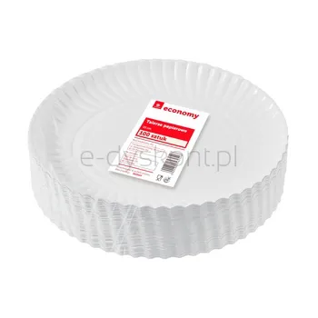 Tge Talerze Pap.23Cm 100Szt