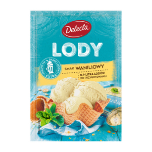 Delecta Lody w proszku 57g smak waniliowy 