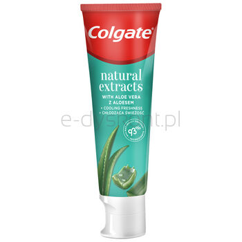 Colgate Pasta Do Zębów Natural Extract Aloe Vera 75Ml