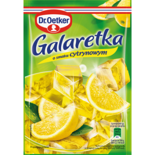 Dr. Oetker Galaretka O Smaku Cytrynowym 72 G
