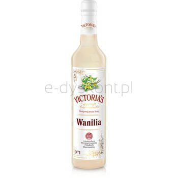 Victoria Cymes Syrop Barmański Wanilia 490Ml