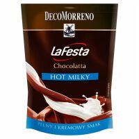 Decomorreno Napój Instant  La Festa Chocolatta Hot Milky O Smaku Czekolady Mlecznej 150 G