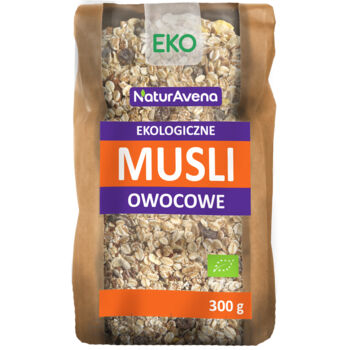 Naturavena Ekologiczne Musli Owocowe 300G