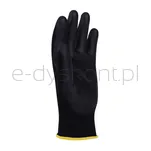 Rękawice Donau Safety Pu Black, Kat. Ii, Rozm. 8, Czarne - 3