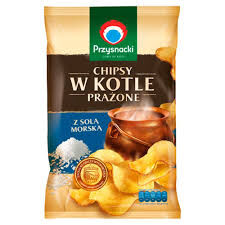 Przysnacki Chipsy W Kotle Prażone Z Solą Morską 30 G