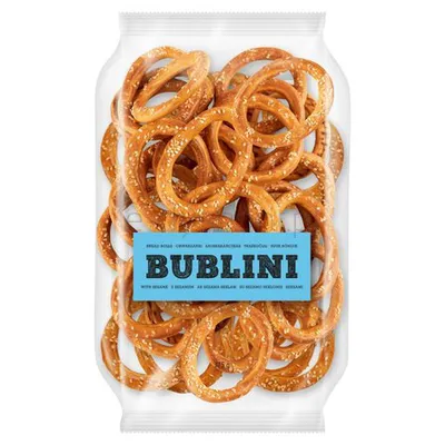 Obwarzanki Bublini Z Sezamem 375 G