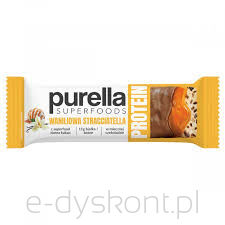 Purella baton proteinowy waniliowa stracciatella 45g