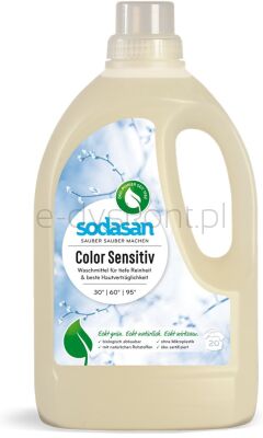 Sodasan Płyn Do Prania, Uniwersalny kolor sensitive BIO 1.5 l