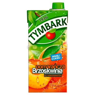 Tymbark Napój Pomarańcza Brzoskwinia 1 L