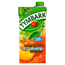 Tymbark Napój Pomarańcza Brzoskwinia 1 L